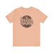 Printify T-Shirt Heather Peach / S Boho Wildflower Mama: Embrace Nature in Style with our Comfy Tee!