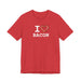 Printify T-Shirt I love Bacon Join The Bacon Crew! Dive into Fun with Our Classic Tee! Bacon Lovers!