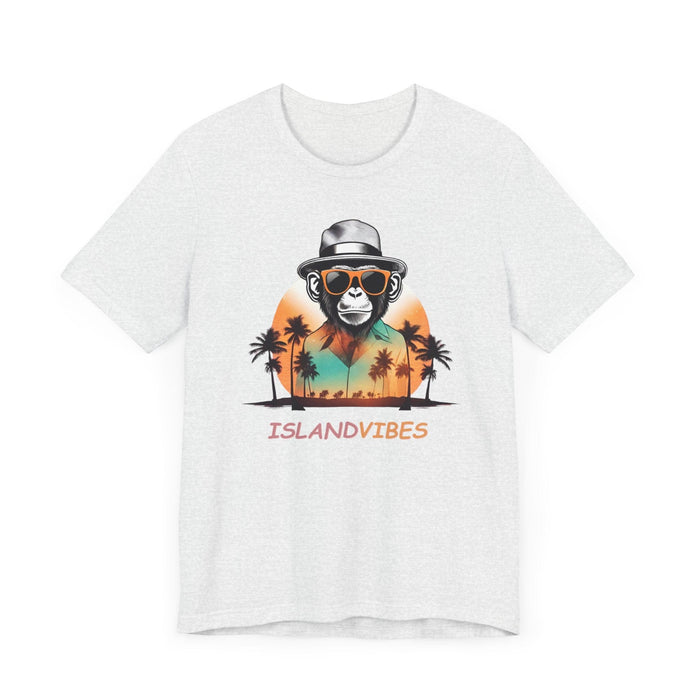 Printify T-Shirt Island Monkey Business: Unisex Tee for Tropical Vibes! Great Gift