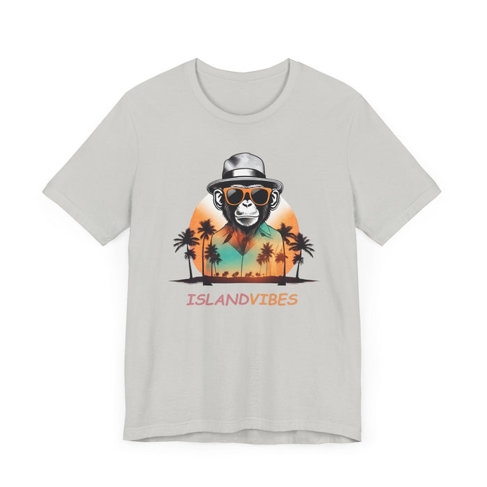 Printify T-Shirt Island Monkey Business: Unisex Tee for Tropical Vibes! Great Gift