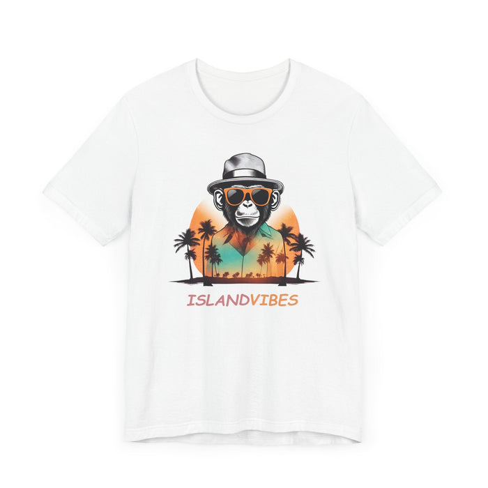 Printify T-Shirt Island Monkey Business: Unisex Tee for Tropical Vibes! Great Gift