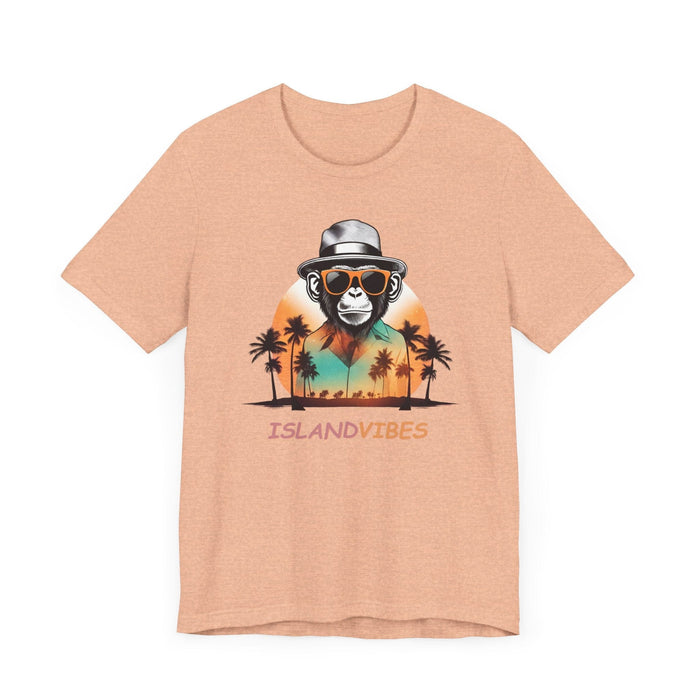 Printify T-Shirt Island Monkey Business: Unisex Tee for Tropical Vibes! Great Gift