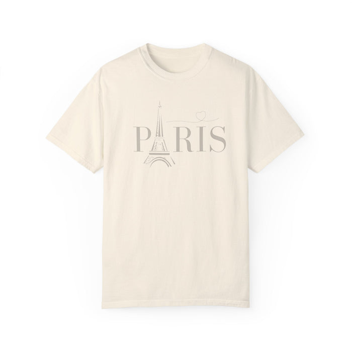 Printify T-Shirt Ivory / S From Paris With Love Comfort Colors 1717 Tee Beach Shirt, Great Gift, Sister Gift, Wife Gift, Mom Gift, Mothers Day Gift Unisex