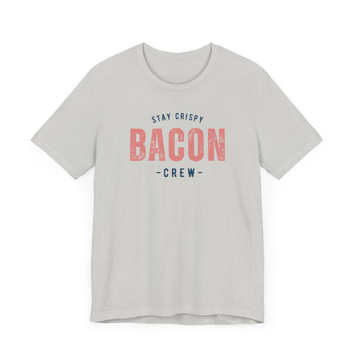 Printify T-Shirt Join The Bacon Crew! Dive into Fun with Our Classic Tee! Bacon Lovers!