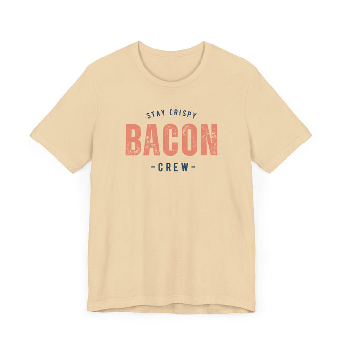 Printify T-Shirt Join The Bacon Crew! Dive into Fun with Our Classic Tee! Bacon Lovers!