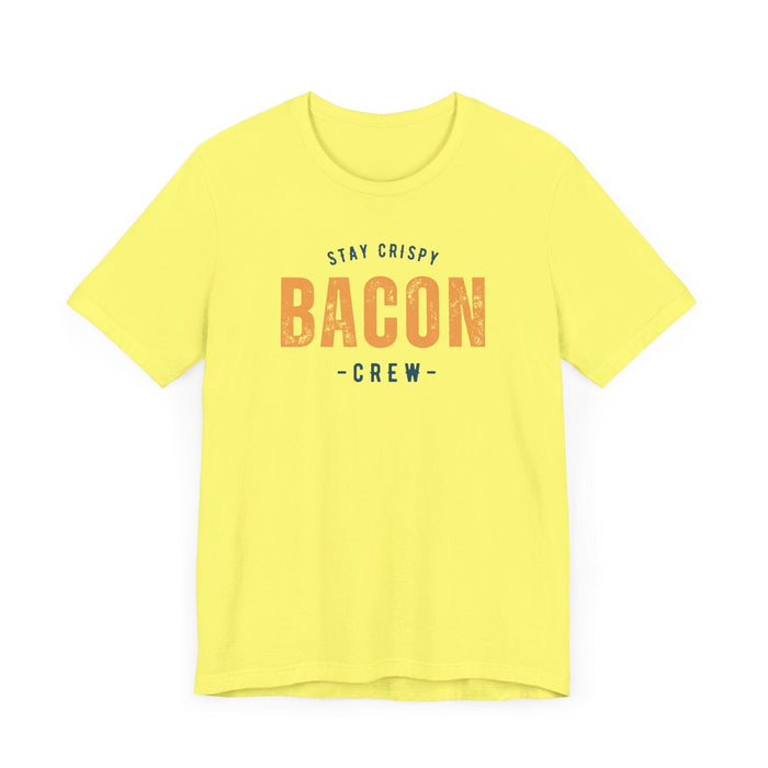 Printify T-Shirt Join The Bacon Crew! Dive into Fun with Our Classic Tee! Bacon Lovers!