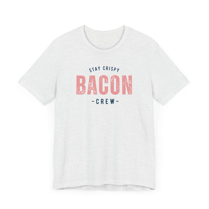 Printify T-Shirt Join The Bacon Crew! Dive into Fun with Our Classic Tee! Bacon Lovers!