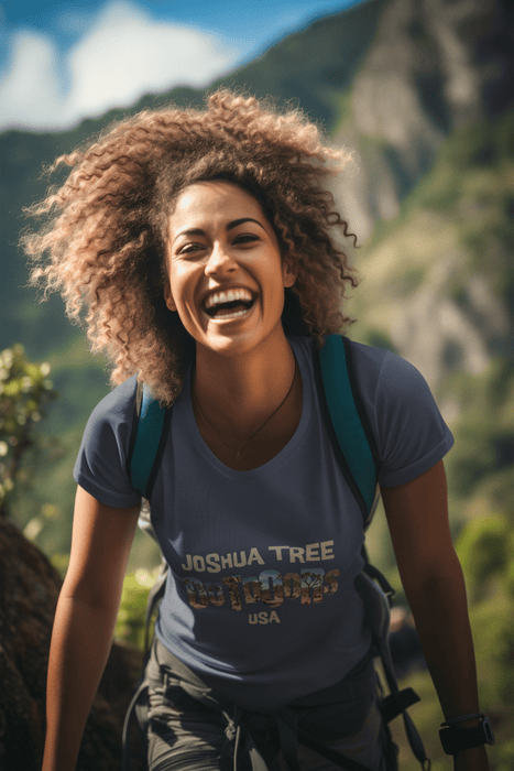 Printify T-Shirt Joshua Tree National Park T-Shirt  Comfortable Outdoor Adventure Tee