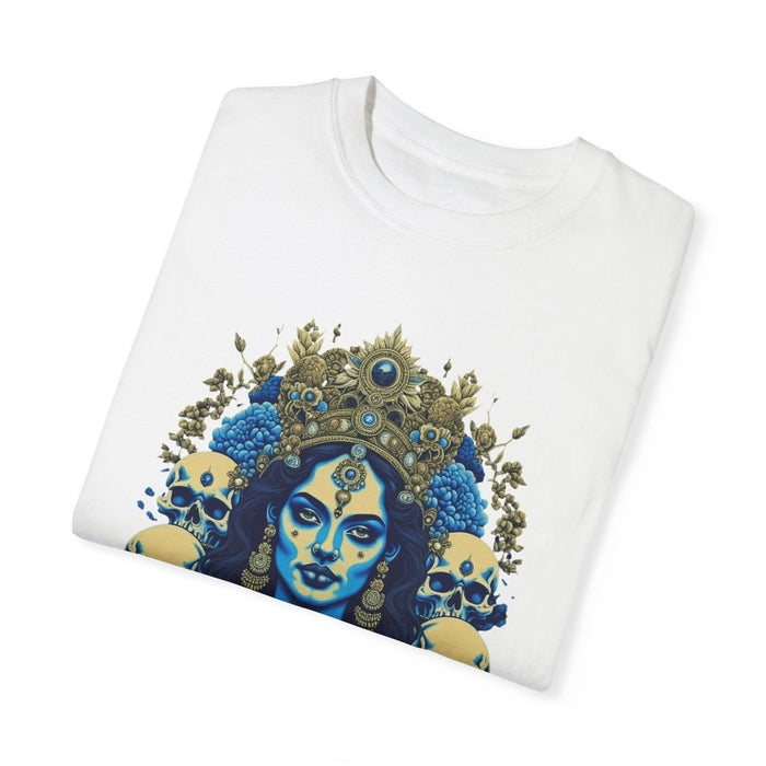 Printify T-Shirt Kali the Destroyer" Custom Comfort Colors 1717 Tee: Embrace Cozy Style! Hindu Goddess