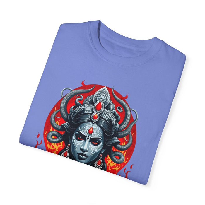 Printify T-Shirt Kali the Destroyer Hindu Goddess SAVAGE Unisex Garment-Dyed T-Shirt Comfort Colors Great Gift Idea Stylish and Trending