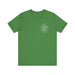 Printify T-Shirt Leaf / S Classic Unisex Jersey Tee with Cross on the Chest: Comfortable & Stylish Tshirt