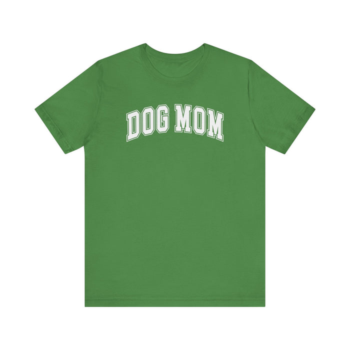 Printify T-Shirt Leaf / S Paw-some Dog Mom Regular Fit Tee - Love, Comfort, and Style In This Short Sleeve Tshirt