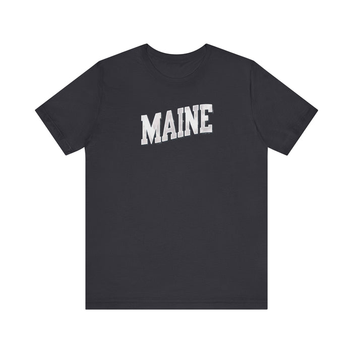 Printify T-Shirt Maine Pride Tee: Wear Your Love for The Pine Tree State! Unisex Shirt Great Gift Idea, Dad Gift, Brother Gift, Mom Gift, Sister Gift