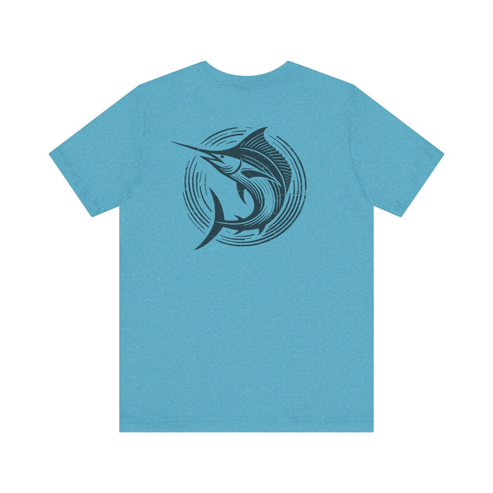 Printify T-Shirt Marlin Fishing Shirt: Classic, Comfortable, Unisex Great Gift Adventure, Husband Gift, Wife Gift, Boyfriend Gift, Brother Gift