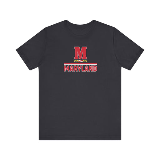 Printify T-Shirt Maryland University of College Park Tee Show Your Terp Pride Great Gift Idea College Gift Student Gift Teacher Gift Brother Gift Sister Gift