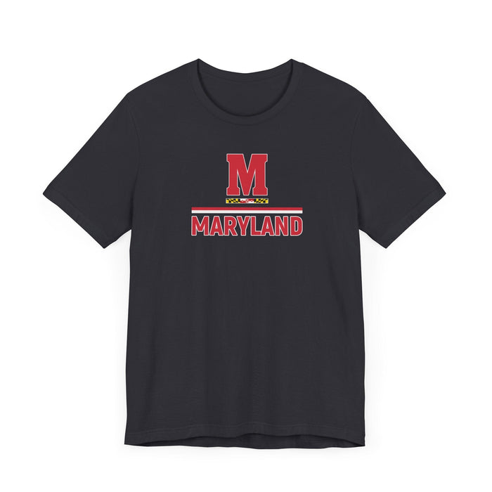 Printify T-Shirt Maryland University of College Park Tee Show Your Terp Pride Great Gift Idea College Gift Student Gift Teacher Gift Brother Gift Sister Gift