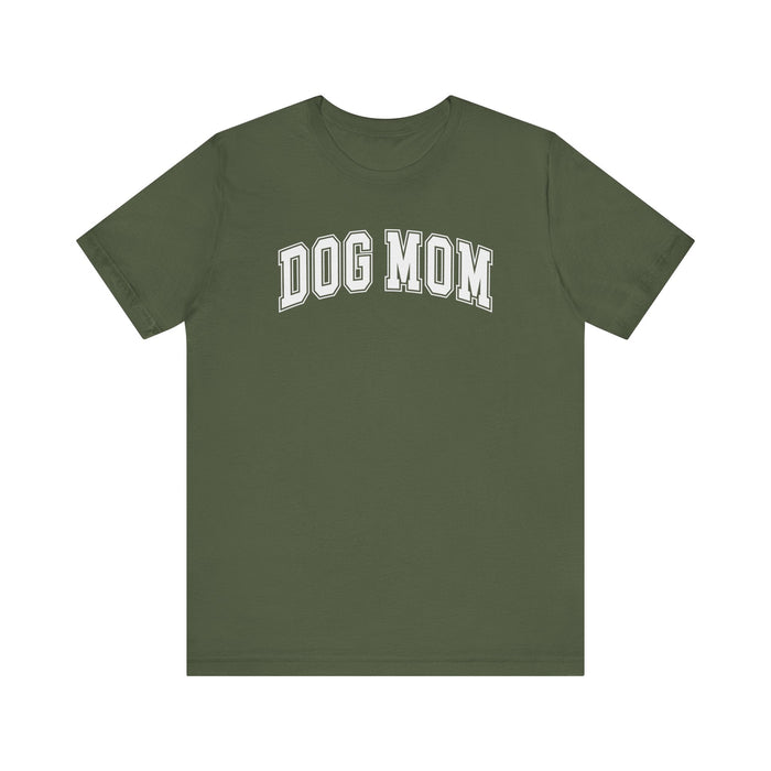 Printify T-Shirt Military Green / S Paw-some Dog Mom Regular Fit Tee - Love, Comfort, and Style In This Short Sleeve Tshirt