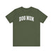 Printify T-Shirt Military Green / S Paw-some Dog Mom Regular Fit Tee - Love, Comfort, and Style In This Short Sleeve Tshirt