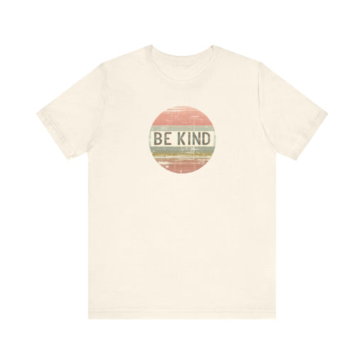 Printify T-Shirt Natural / S Vintage Inspired Be Kind Tee - Unisex Soft Cotton Classic Great Gift Husband Gift Wife Gift Son Gift Daughter Gift Present