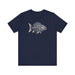 Printify T-Shirt Navy / S Fishing Skeleton Unisex Tee - Your Next Favorite Tshirt! Great Dad Gift, Boyfriend Gift, Papa Gift