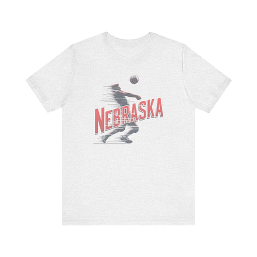 Printify T-Shirt Nebraska Volleyball Victory Unisex Jersey Short Sleeve Tee Great Gift, Team Sports, College Sports, Son Gift, Daughter Gift, Husband Gift