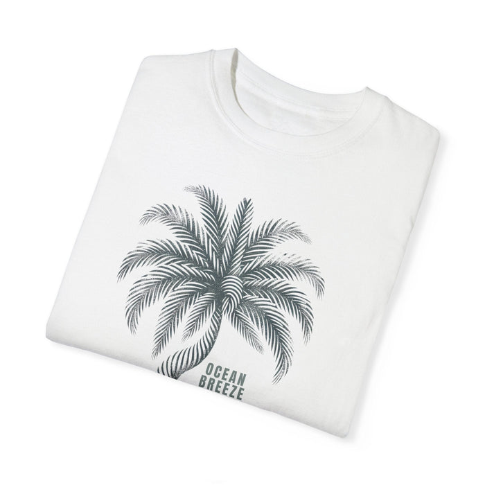 Printify T-Shirt Ocean Breeze & Palm Trees: Customize Your Comfort with Our Cozy Cotton Tee Great Gift Tshirt