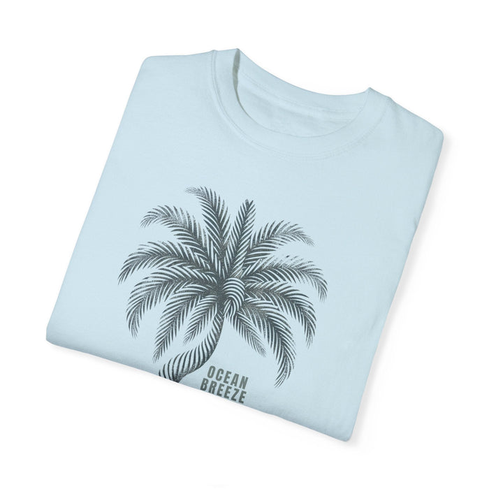 Printify T-Shirt Ocean Breeze & Palm Trees: Customize Your Comfort with Our Cozy Cotton Tee Great Gift Tshirt