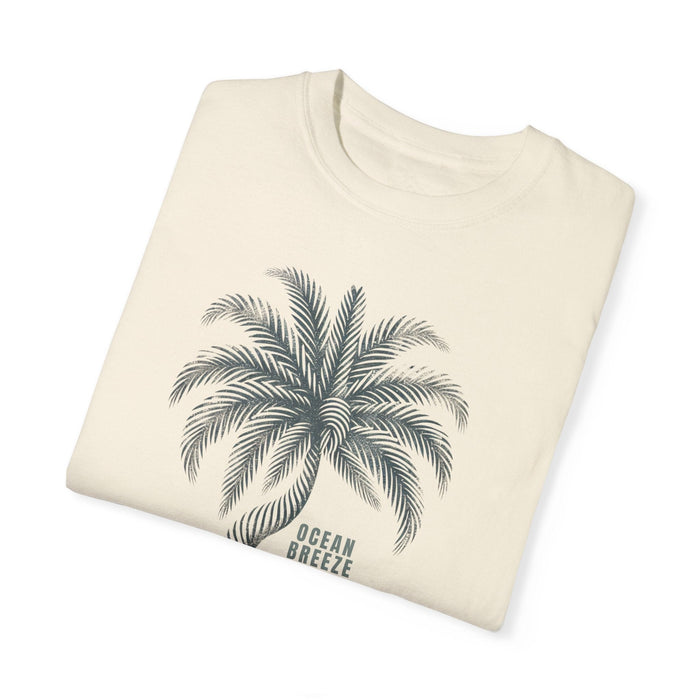 Printify T-Shirt Ocean Breeze & Palm Trees: Customize Your Comfort with Our Cozy Cotton Tee Great Gift Tshirt