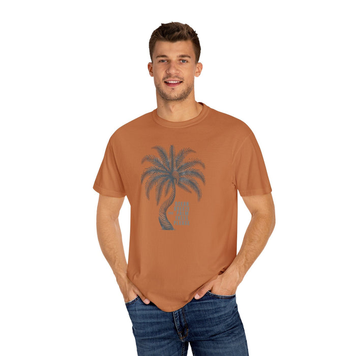 Printify T-Shirt Ocean Breeze & Palm Trees: Customize Your Comfort with Our Cozy Cotton Tee Great Gift Tshirt