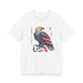 Printify T-Shirt PATRIOTIC USA Made in America 1776 Unisex Jersey Short Sleeve Tee 4th of July, Labor Day, Memorial Day