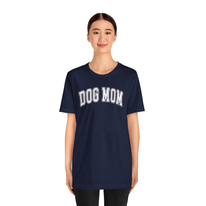 Printify T-Shirt Paw-some Dog Mom Regular Fit Tee - Love, Comfort, and Style In This Short Sleeve Tshirt