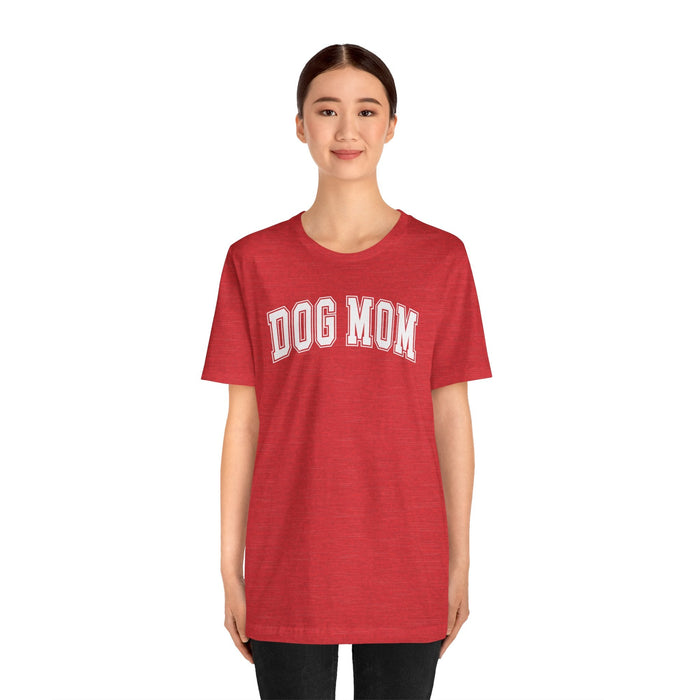 Printify T-Shirt Paw-some Dog Mom Regular Fit Tee - Love, Comfort, and Style In This Short Sleeve Tshirt