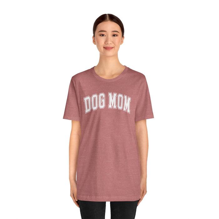 Printify T-Shirt Paw-some Dog Mom Regular Fit Tee - Love, Comfort, and Style In This Short Sleeve Tshirt