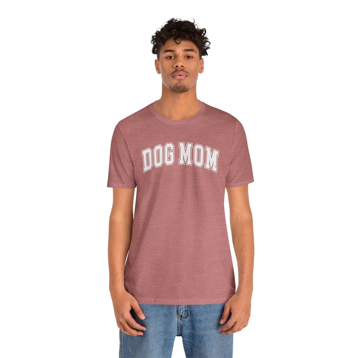 Printify T-Shirt Paw-some Dog Mom Regular Fit Tee - Love, Comfort, and Style In This Short Sleeve Tshirt