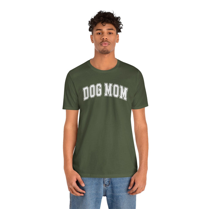 Printify T-Shirt Paw-some Dog Mom Regular Fit Tee - Love, Comfort, and Style In This Short Sleeve Tshirt