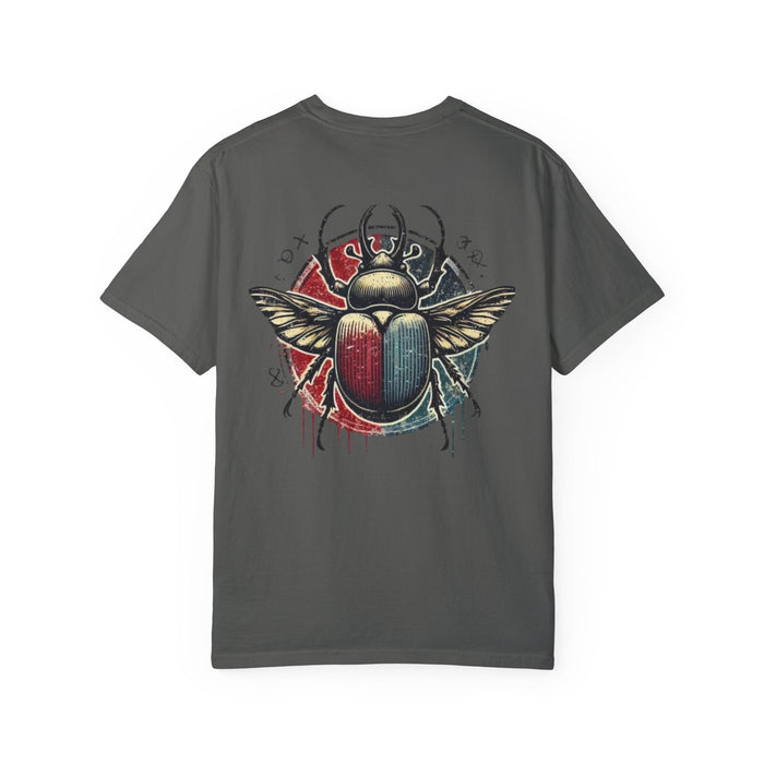 Printify T-Shirt Pepper / S Mystic Beetle Design Unisex Comfort Colors Garment-Dyed T-Shirt | Relaxed Fit & Durable