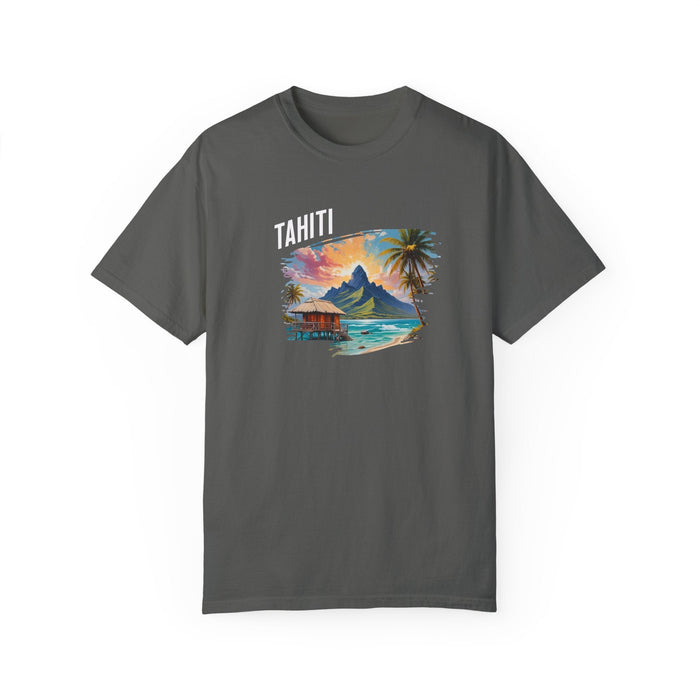 Printify T-Shirt Pepper / S Tahiti Vacation T-Shirt  Embrace Island Vibes  Description