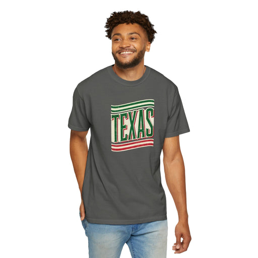 Printify T-Shirt Pepper / S Texas Graphic Comfort Colors Unisex Garment-Dyed T-Shirt | Soft & Relaxed Fit