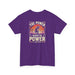 Printify T-Shirt Purple / S Lineman Graphic Unisex Heavy Cotton Tee | Great Gift for Linemen