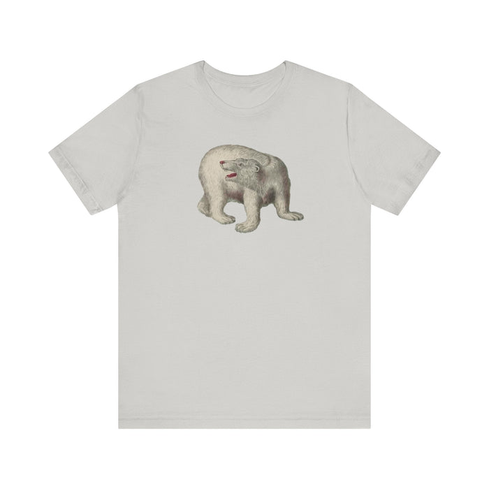 Printify T-Shirt Silver / S Run Wild with the Polar Bears The Majestic Ice King Tee Great Gift Wildlife and Nature Mens Gift Womens Gift Husband Gift Wife Gift