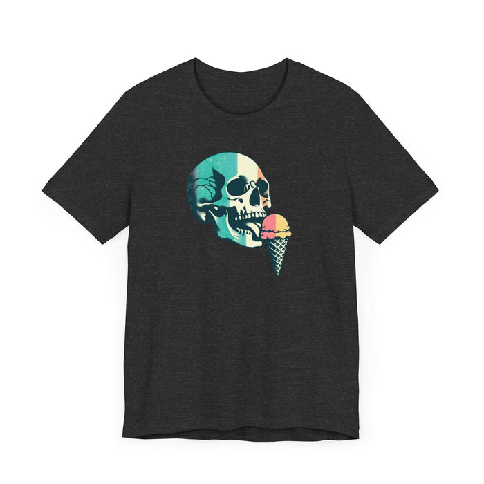 Printify T-Shirt Skull Tee: Embrace Cool Comfort and Style with This Crewneck Tshirt Makes a Great Gift