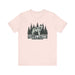 Printify T-Shirt Soft Pink / XS Yellowstone National Park Unisex Jersey Short Sleeve Tee Camping Tshirt Hiking Explore