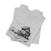 Printify T-Shirt Solid Athletic Grey / XS By the Shore Cabin Tee Tranquil Waterfront Design Tshirt