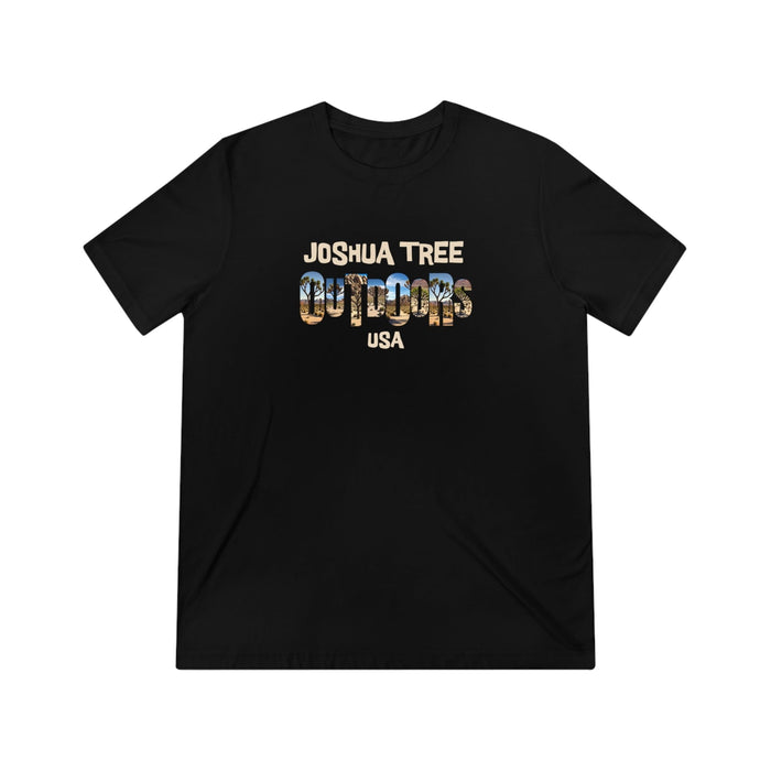 Printify T-Shirt Solid Black TriBlend / XS Joshua Tree National Park T-Shirt  Comfortable Outdoor Adventure Tee