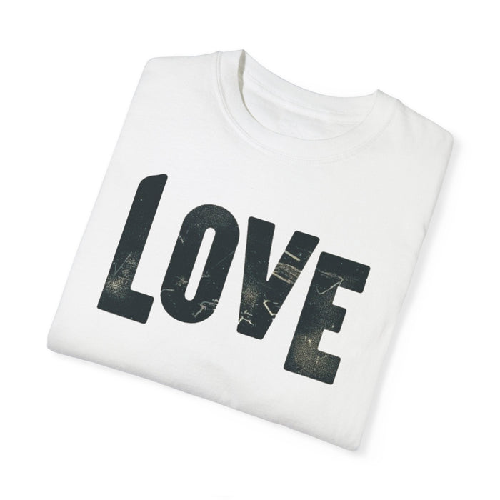 Printify T-Shirt Spread LOVE Comfort Colors 1717 Garment-Dyed T-Shirt - Cozy, Stylish, and Timeless Tee Great Gift Idea