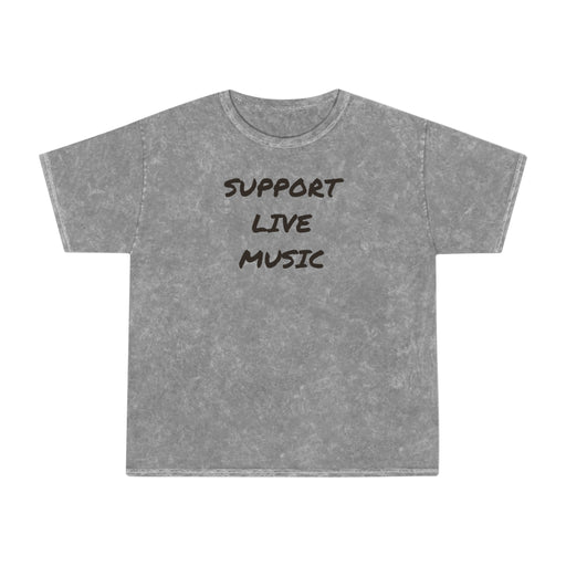 Printify T-Shirt Support Live Music Retro Tee: 80s Vibes Revived! Gift, Daughter Gift, Son Gift, Wife Gift, Dad Gift, Boyfriend Gift, Girlfriend Gift