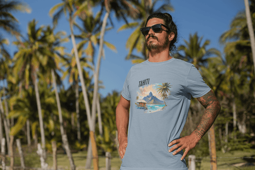 Printify T-Shirt Tahiti Vacation T-Shirt Embrace Island Vibes