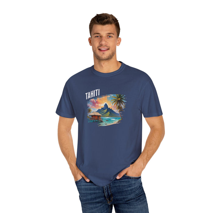 Printify T-Shirt Tahiti Vacation T-Shirt  Embrace Island Vibes  Description