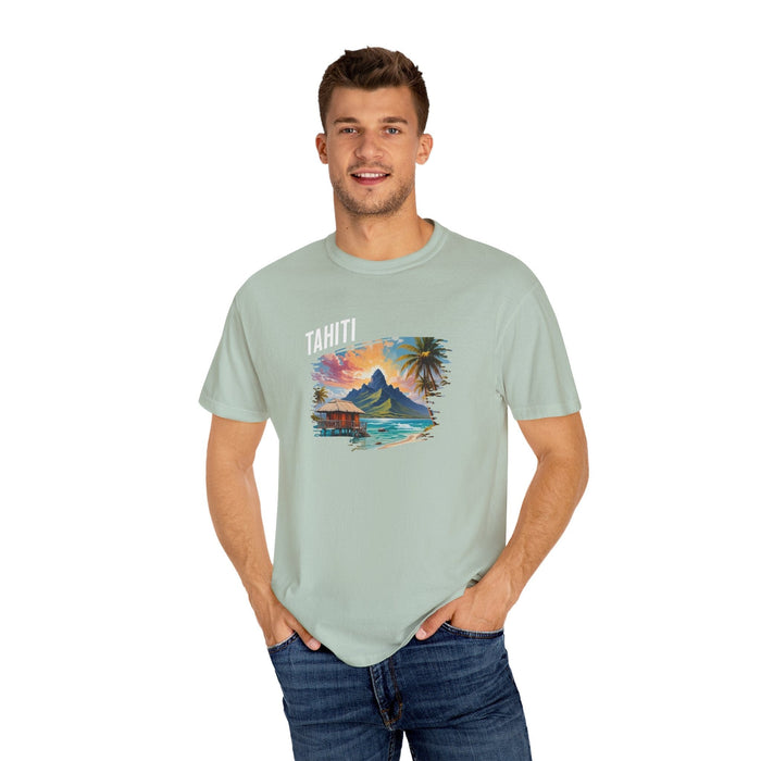 Printify T-Shirt Tahiti Vacation T-Shirt  Embrace Island Vibes  Description