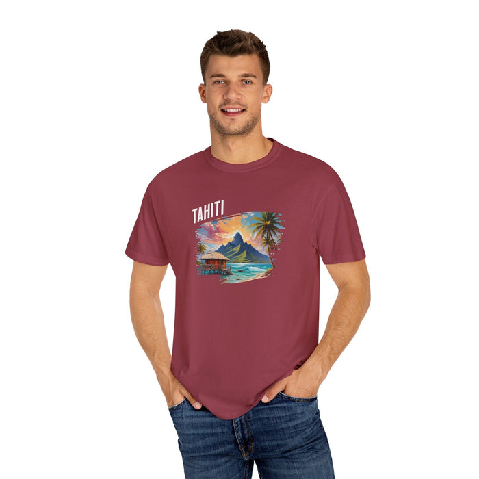 Printify T-Shirt Tahiti Vacation T-Shirt  Embrace Island Vibes  Description